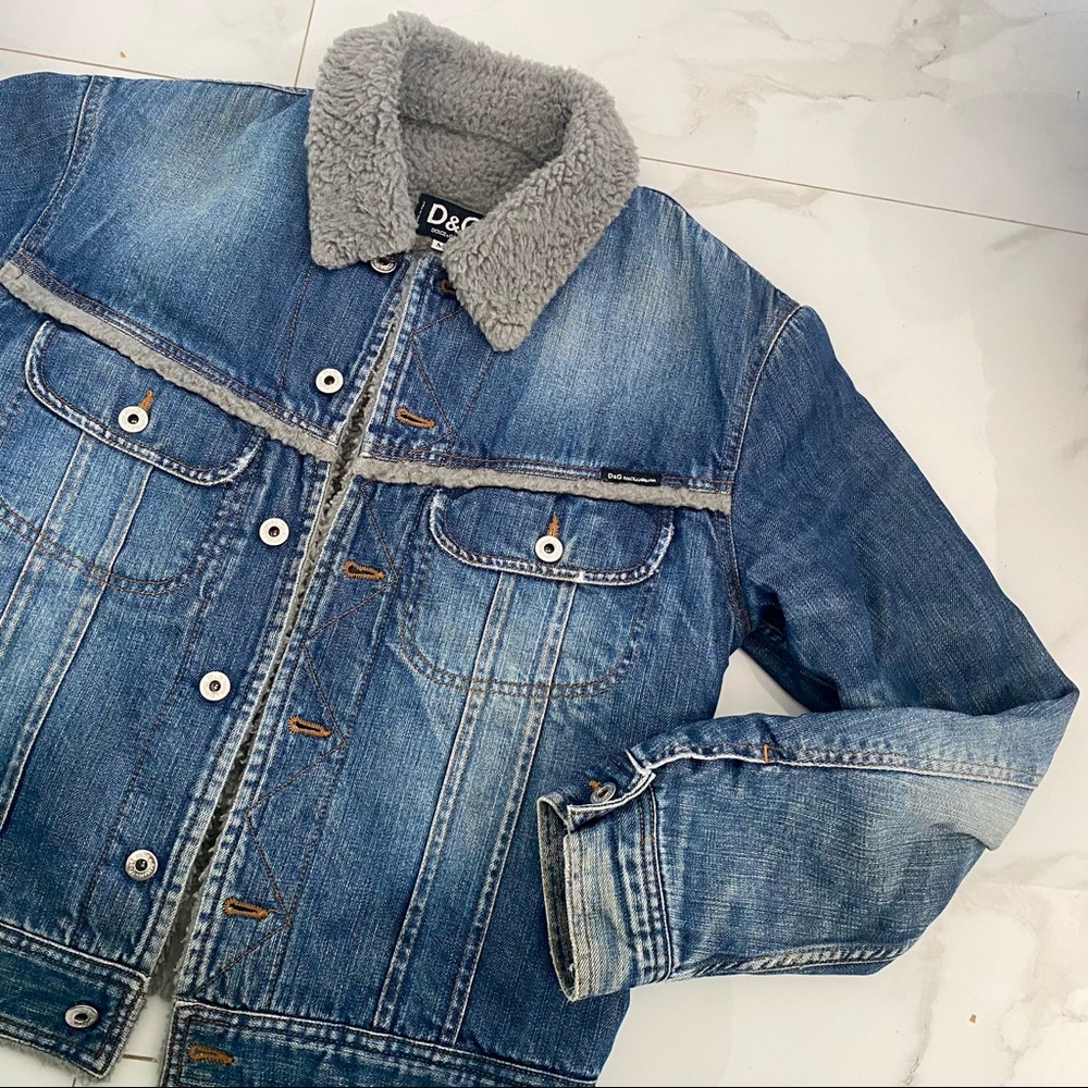 dolce & gabanna denim jacket